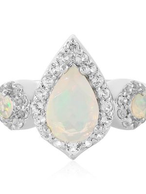 Welo-Opal-Silberring