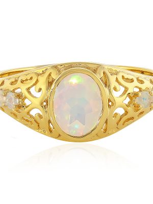 Welo-Opal-Silberring