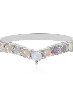 Welo-Opal-Silberring
