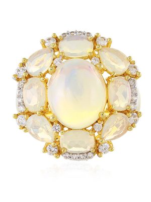 Welo-Opal-Silberring