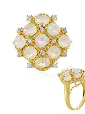 Welo-Opal-Silberring