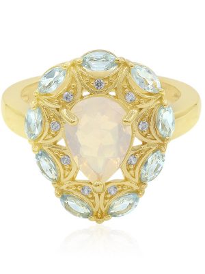 Welo-Opal-Silberring