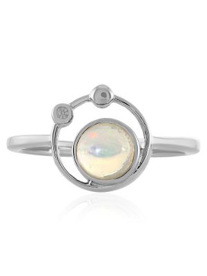 Welo-Opal-Silberring