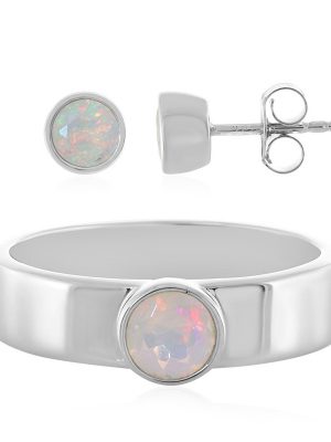 Welo-Opal-Silberset