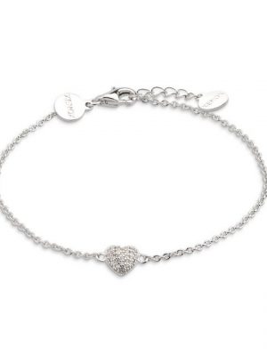 XENOX Armband "XS2782 Armband Damen Herz Zirkonia Sterling-Silber"