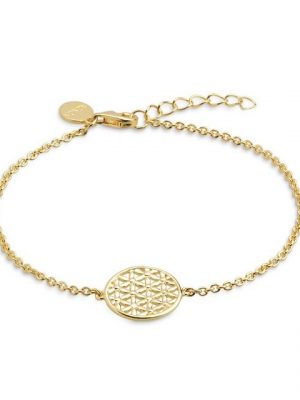 XENOX Armband "XS2899G Armband Damen Blume des Lebens Sterling-Silber Vergoldet"
