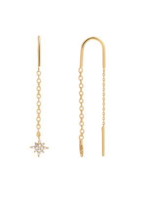 XENOX Ohrringe - XS91324G 925 Silber vergoldet gold