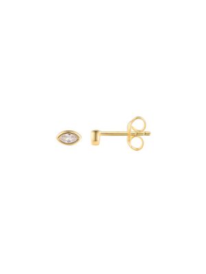 XENOX Ohrstecker - MEMORIES - XS91383G 925 Silber vergoldet, Zirkonia gold