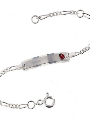 Zeeme Armband "Kinder Gravurarmband 925/- Sterling Silber"