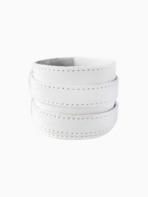 axy Lederarmband "Herrenarmband Breite Leder Armband", aus Echtleder, Dual-Gürtelschnallen (Doppelverschluss)