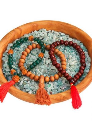 bodhi Perlenarmband "Mala Armband aus Rosenholz"