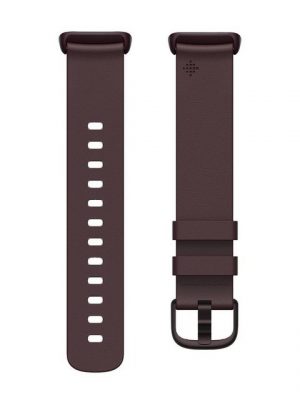 fitbit Smartwatch-Armband "Charge 5 Leather Band L, Large"