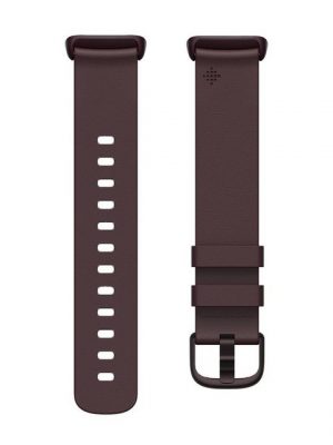 fitbit Smartwatch-Armband "Charge 5 Leather Band L, Large"