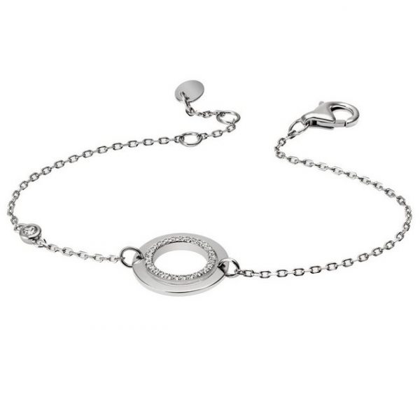 goldmaid Armband, 925 Sterlingsilber 30 Zirkonia weiß, poliert