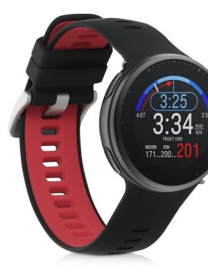kwmobile Uhrenarmband, Armband kompatibel mit Polar Vantage V2 - Ersatzarmband Fitnesstracker - Fitness Band Silikon