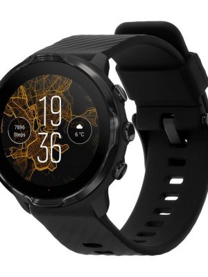 kwmobile Uhrenarmband, Armband kompatibel mit Suunto 7 Smartwatch - Ersatzarmband Fitnesstracker - Fitness Band Silikon