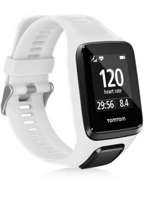 kwmobile Uhrenarmband, Armband kompatibel mit TomTom Adventurer/Runner 3/Spark 3/Golfer 2 - Ersatzarmband Fitnesstracker - Fitness Band Silikon