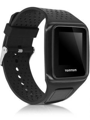 kwmobile Uhrenarmband, Armband kompatibel mit TomTom Runner 1 / Multi-Sport - Ersatzarmband Fitnesstracker - Fitness Band Silikon