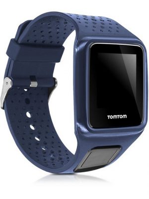 kwmobile Uhrenarmband, Armband kompatibel mit TomTom Runner 1 / Multi-Sport - Ersatzarmband Fitnesstracker - Fitness Band Silikon