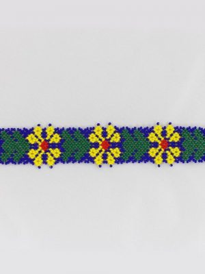 mitienda Armband "Armband blau - Flor Huichol, Schmuck"