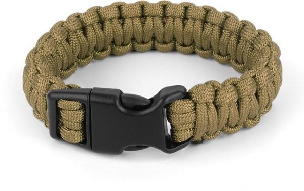 normani Armband "Survival-Armband Paracord 17 mm Large", Professionelles Survival Armband aus geflochtener Paracord mit Clipverschluss Outdoorgadet Outdoorausrüstung Überlebensset