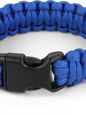 normani Armband "Survival-Armband Paracord 17 mm Large", Professionelles Survival Armband aus geflochtener Paracord mit Clipverschluss Outdoorgadet Outdoorausrüstung Überlebensset