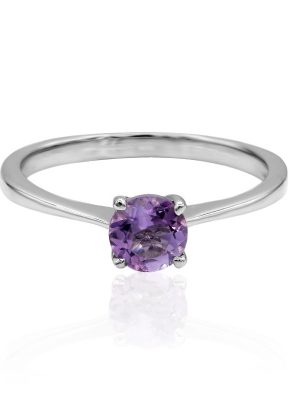 Amethyst-Silberring