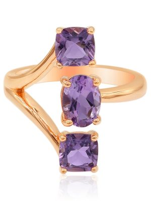 Amethyst-Silberring