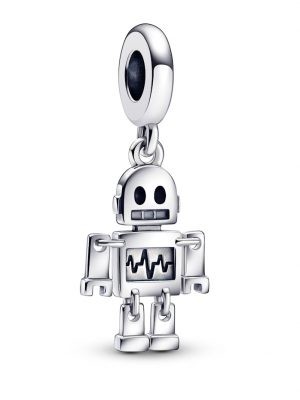 Charm-Anhänger -Bestie-Bot-Roboter- 792250C01 Pandora Silber