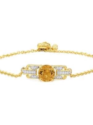 Citrin-Silberarmband (Remy Rotenier)