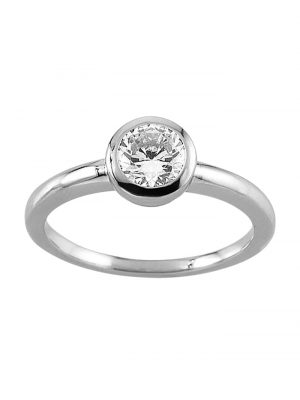 Damen-Ring 925 Sterlingsilber Verlobungsring Antragsring Viventy Silber