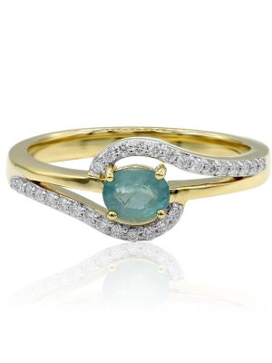 Grandidierit-Goldring (AMAYANI)
