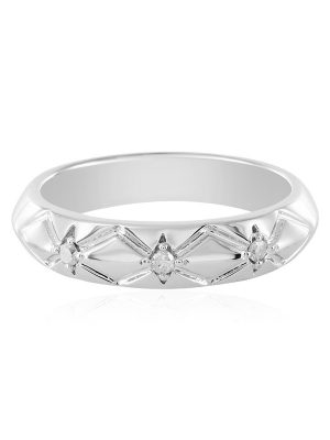 PK (J) Diamant-Silberring
