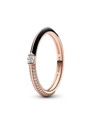 Pandora Ring - 52 925 Silber vergoldet, Zirkonia roségold