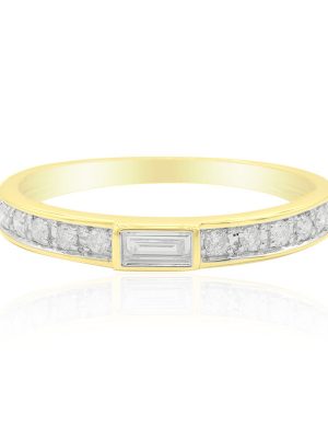SI1 (G) Diamant-Goldring (Annette)