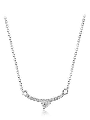 SI1 (H) Diamant-Goldcollier (CIRARI)