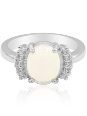 Welo-Opal-Silberring
