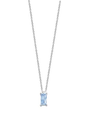 XENOX Halskette - Fancy Cut - XS6027 925 Silber, Zirkonia silber