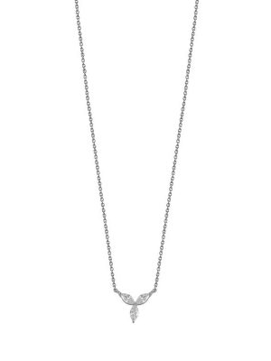XENOX Halskette - Fancy Cut - XS6070 925 Silber, Zirkonia silber