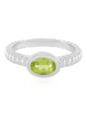 Arizona-Peridot-Silberring