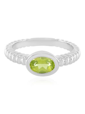 Arizona-Peridot-Silberring