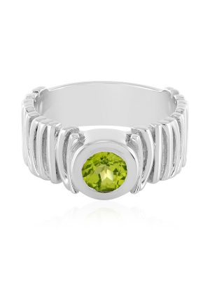 Arizona-Peridot-Silberring