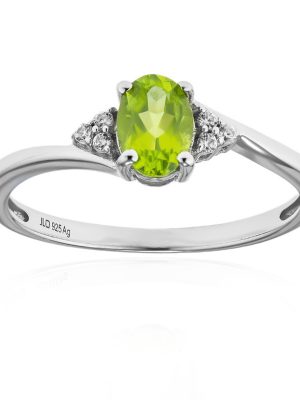 Arizona-Peridot-Silberring