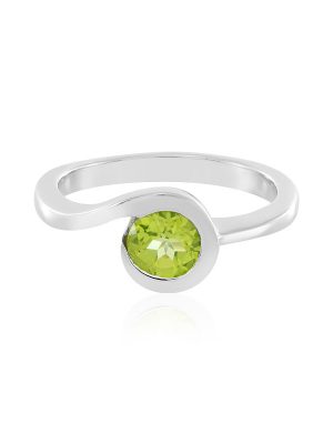 Arizona-Peridot-Silberring