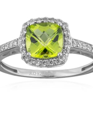 Arizona-Peridot-Silberring