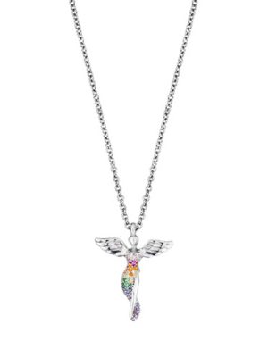 Engelsrufer Halskette - ERN-LILANGEL-ZIM 925 Silber, Zirkonia silber