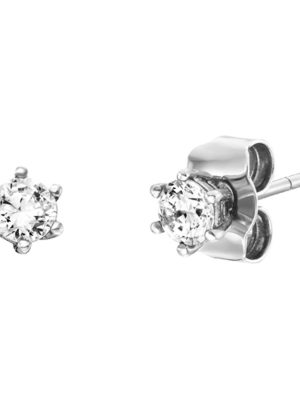 Engelsrufer Ohrstecker - ERE-SHINY-ZI-ST-4 925 Silber, Zirkonia silber