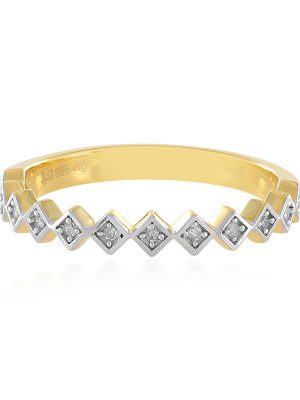 I2 (I) Diamant-Silberring