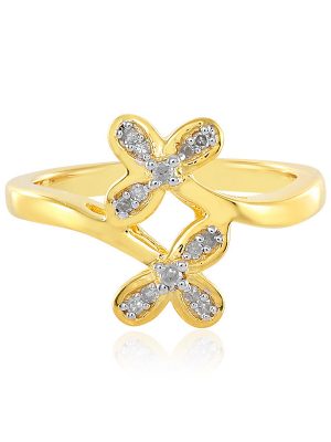 I2 (I) Diamant-Silberring