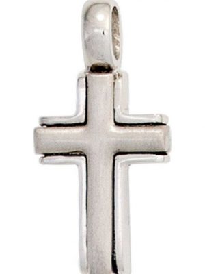 JOBO Kreuzanhänger "Anhänger Kreuz", 950 Platin